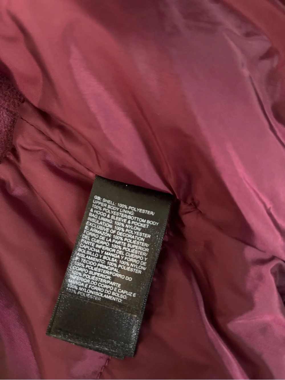 The North Face waterproof hooded